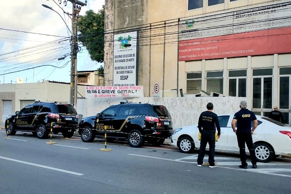 Sesap suspende pagamento de empresa investigada em operação da PF