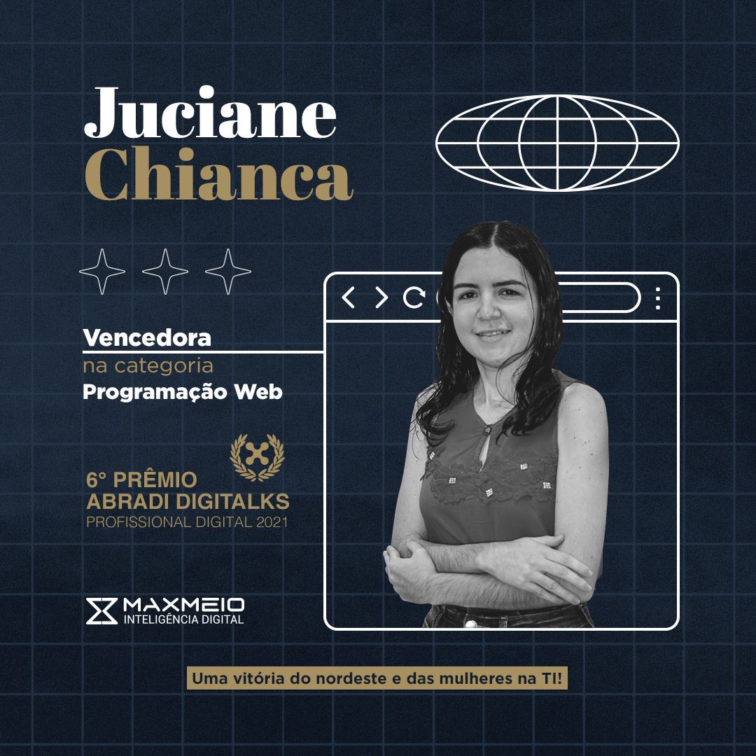 Programadora da Maxmeio vence prêmio nacional