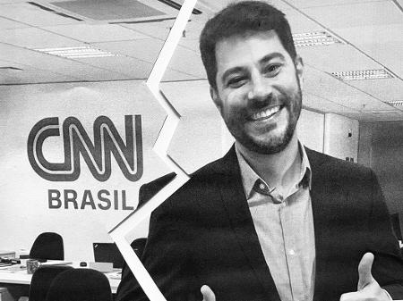 Apresentador descobriu demissão da CNN ao assistir ao canal em casa