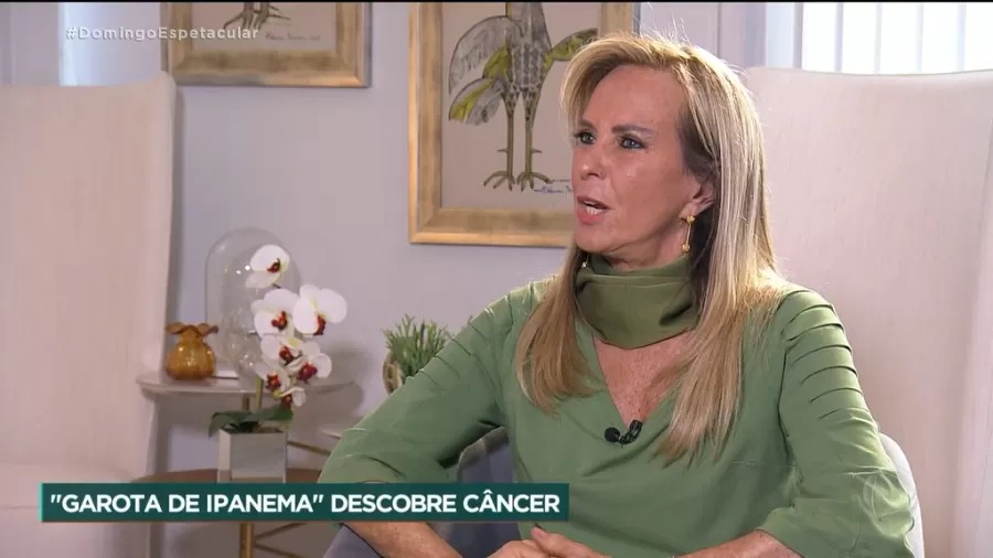 "Garota de Ipanema" revela luta contra um câncer e desabafa: "Preciso viver"