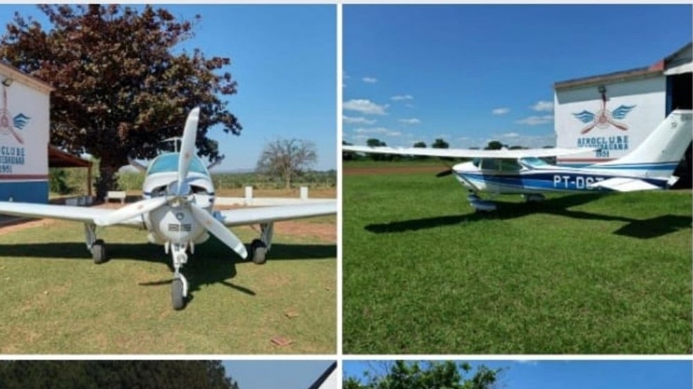 Grupo faz ‘arrastão’ em aeroporto e foge com avião de famoso cantor brasileiro
