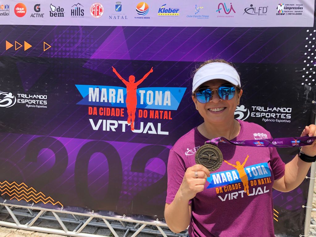 Maratona Internacional da Cidade do Natal Virtual 2021 está com inscrições abertas