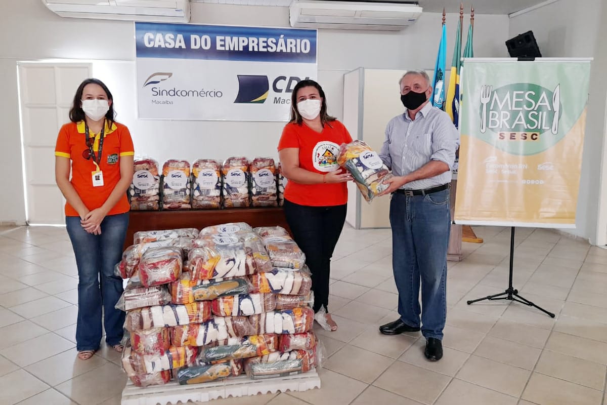 Sesc RN inicia entrega de 12 toneladas em cestas básicas a entidades carentes​