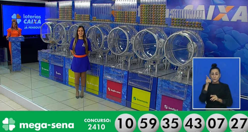 Duas apostas dividem prêmio de R$ 23,5 milhões da Mega-Sena; veja números sorteados