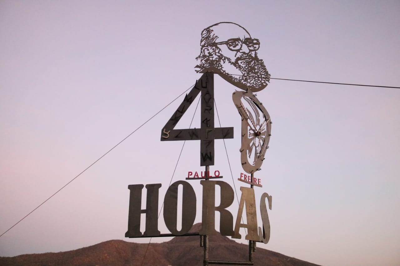 Governo inaugura escultura em homenagem a Paulo Freire no RN