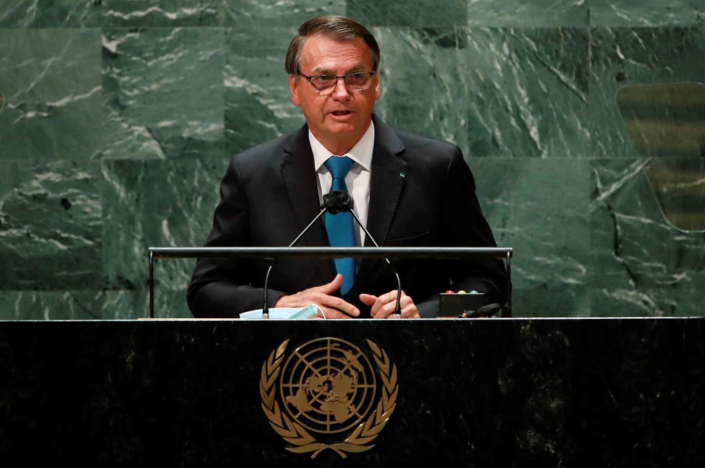 Na ONU, Bolsonaro fala que Brasil estava à beira do socialismo