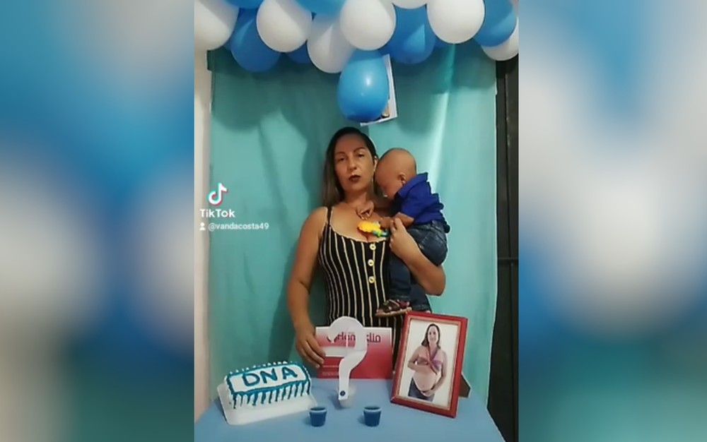 VÍDEO: Mãe faz 'chá de revelação de DNA’ após homem duvidar da paternidade