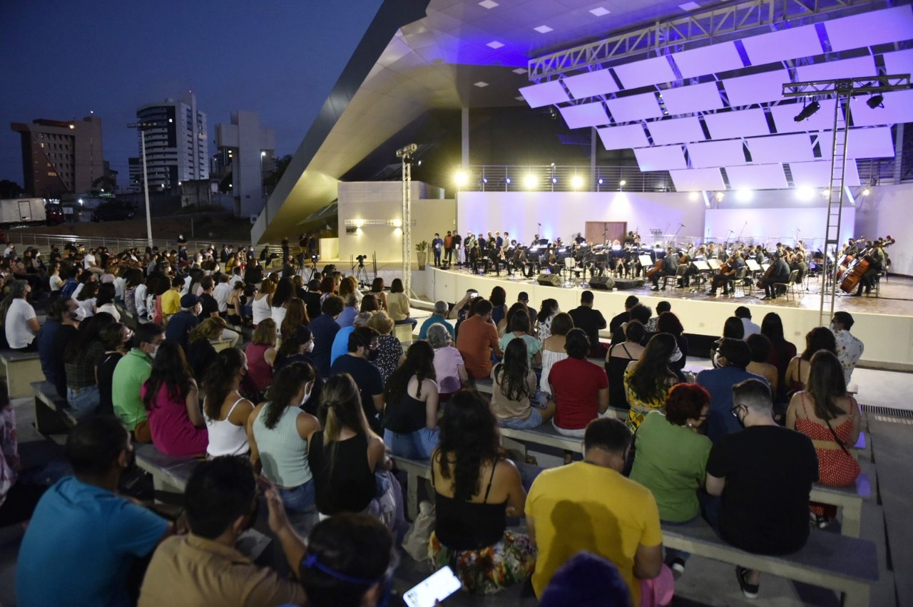 Primeiro evento em 10 anos no Papódromo marca volta do público a concertos da OSRN