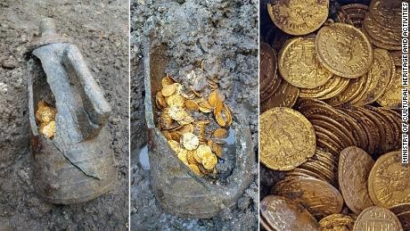 Moedas de ouro romanas são encontradas no fundo do mar de Alicante