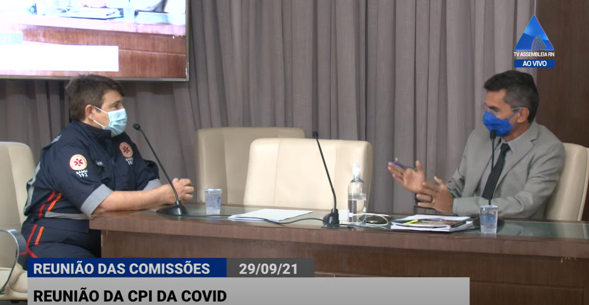 Assista ao vivo aos depoimentos da CPI da Covid do RN desta quarta