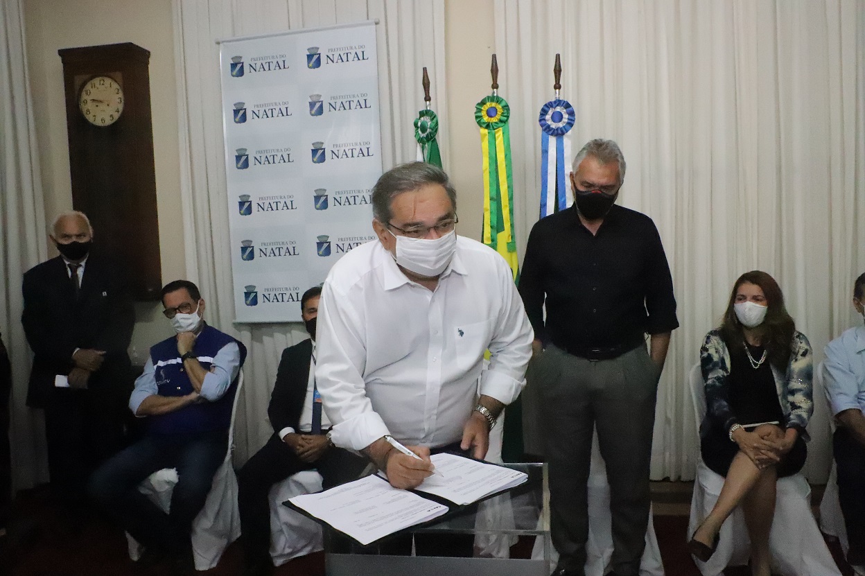 Prefeitura de Natal assina contrato que garante infraestrutura para o San Vale