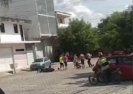 VÍDEO: Mulher é agredida por dois homens em Caicó