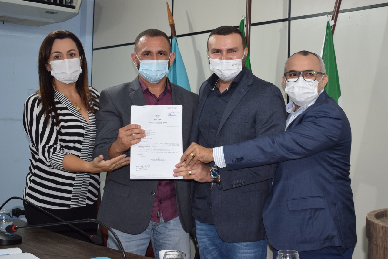 Macaíba: Prefeito Emídio Jr. entrega novo Plano Diretor à Câmara de Vereadores