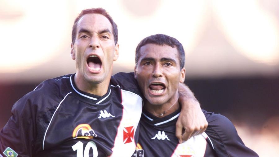 Romário rebate Edmundo: 'Cuzão'