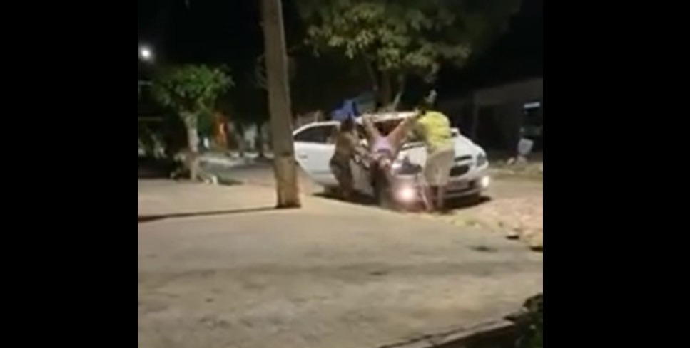 VÍDEO: Mulher é agredida por casal em Mossoró; Polícia busca identificar os suspeitos