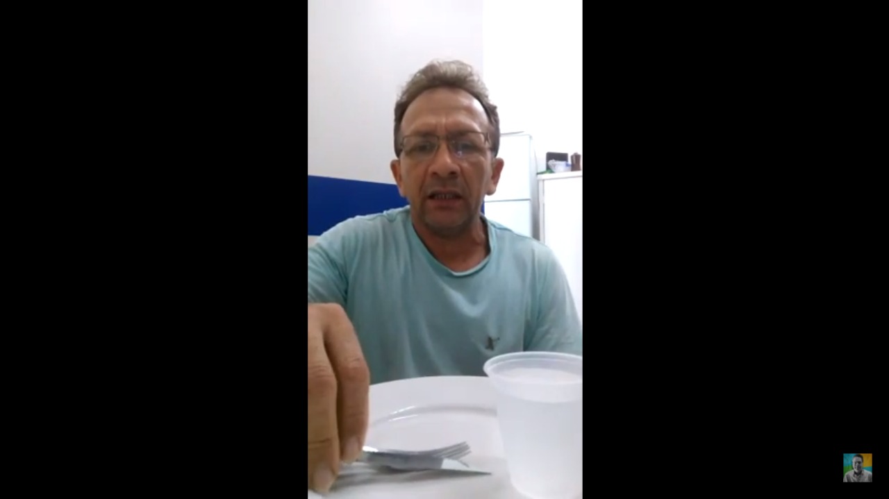 VÍDEO: Sem refeições, funcionário denuncia que está trabalhando com fome em hospital do RN