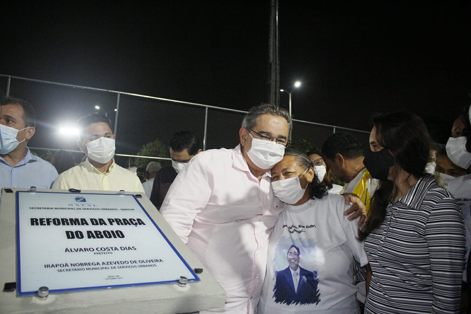 Prefeito Álvaro Dias entrega nova Praça do Aboio Francisco Januário, na Zona Norte