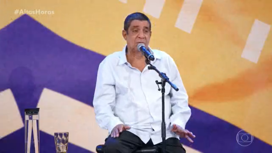 Atitude de Zeca Pagodinho em programa da Globo surpreende fãs e viraliza