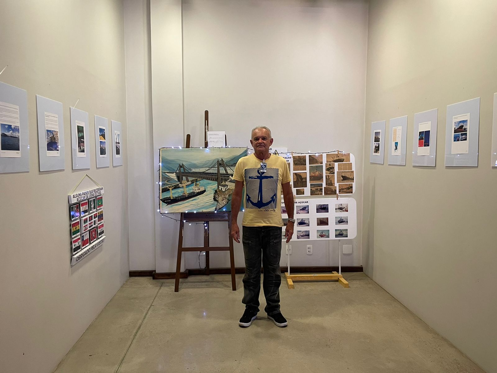 Terminal Marítimo de Passageiros sedia exposição do Museu do Porto de Natal