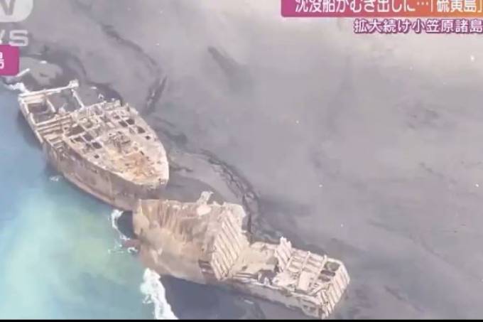 Navios afundados da 2ª Guerra Mundial saem das profundezas do oceano