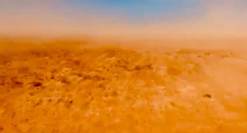Tempestade de areia é registrada no RN; VEJA VIDEO