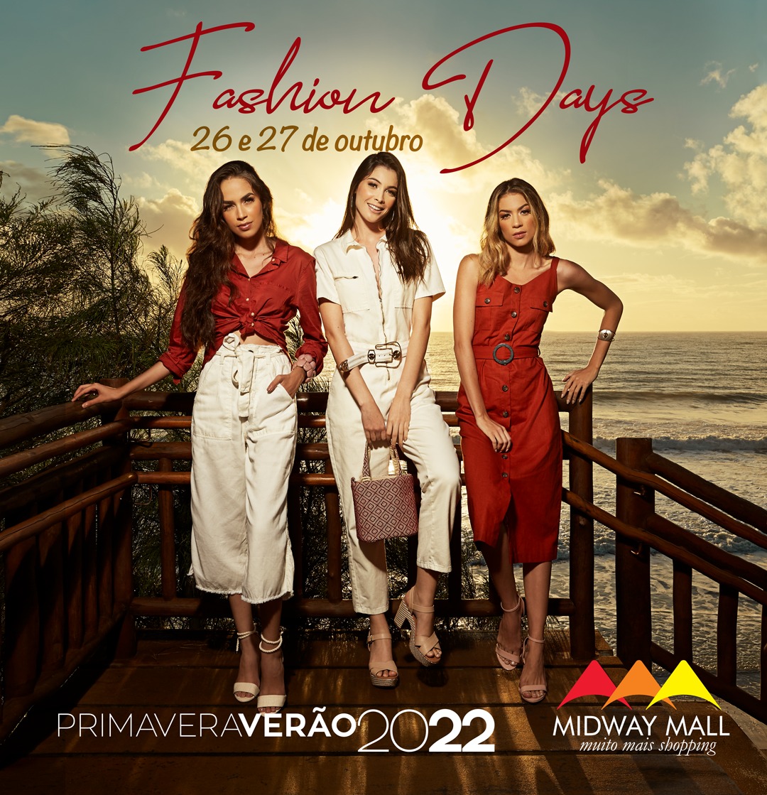 Midway Mall apresenta novas tendências da moda hoje e amanhã em seu ´Fashion Day