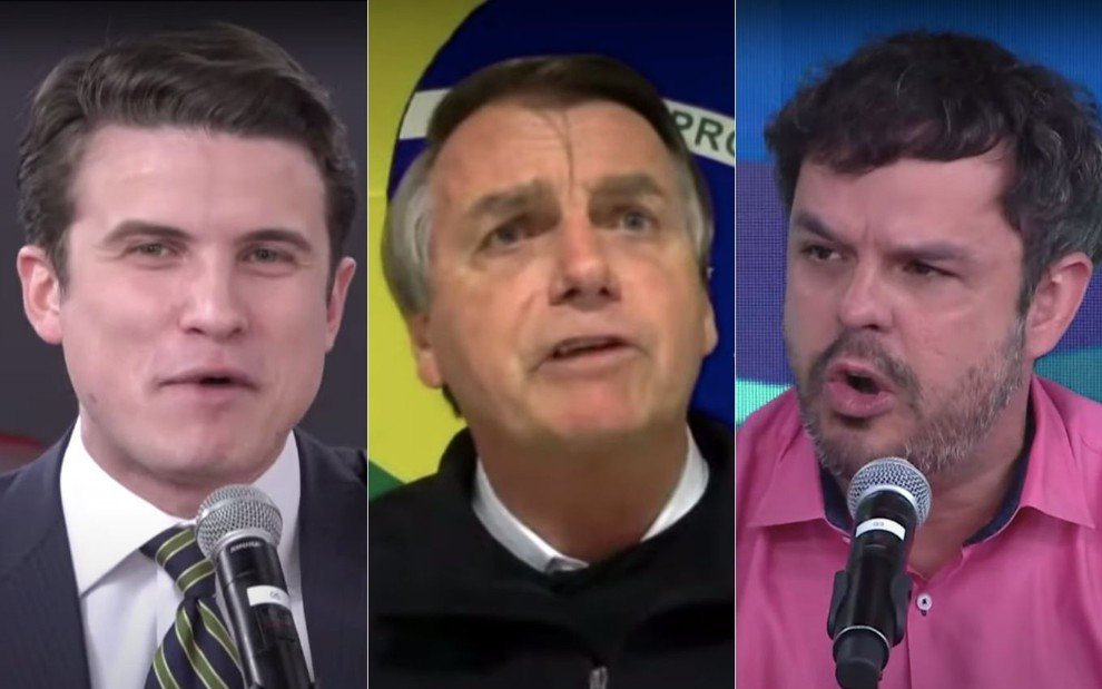 VÍDEO: Bolsonaro discute com humorista após pergunta e encerra entrevista; assista