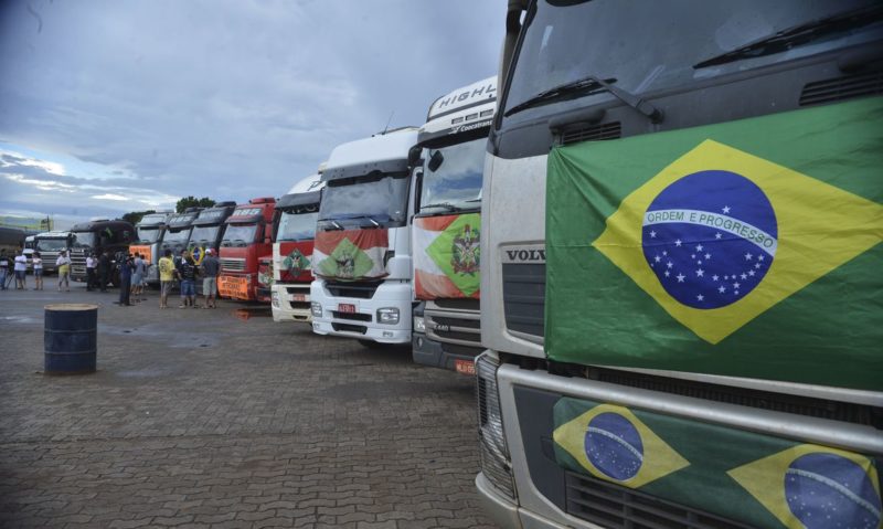 Em greve, caminhoneiros não bloquearam rodovias no RN