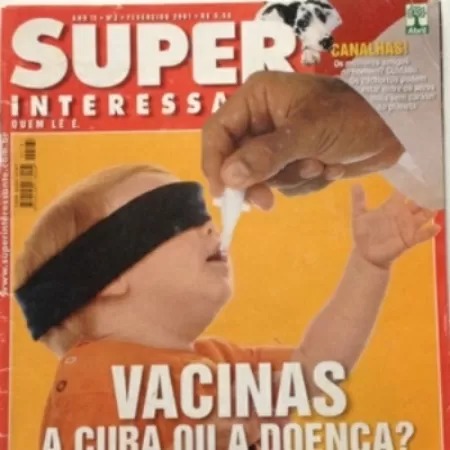 Superinteressante exclui do acervo capa que questionava eficácia de vacinas