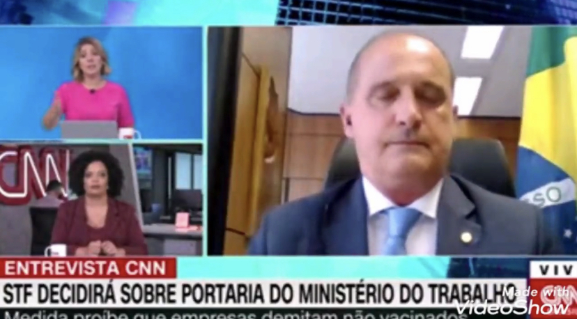 VÍDEO: Âncora da CNN faz comentário e leva invertida de ministro ao vivo; assista