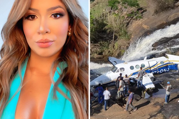 Marília Mendonça é resgatada após avião em que estava cair em Minas Gerais