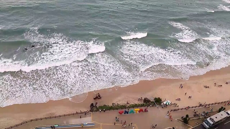 Boletim aponta dois pontos impróprios para banho no RN; confira os locais