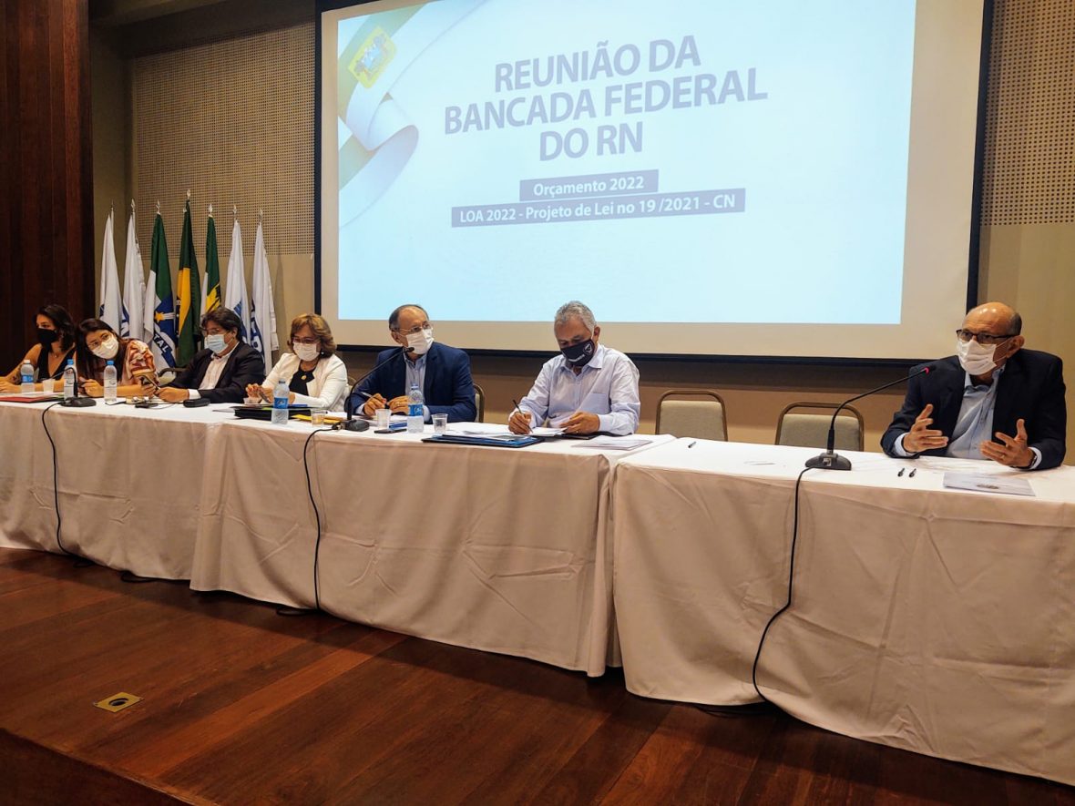 Na FIERN, bancada federal do RN discute propostas ao Orçamento da União de 2022