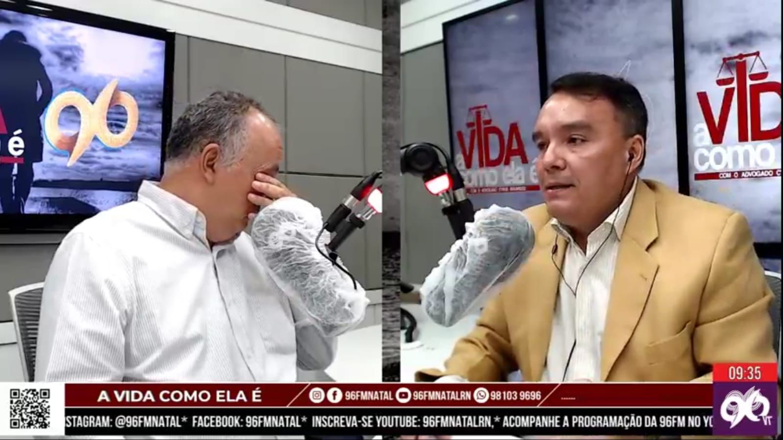 VÍDEO: Empresário chora ao vivo ao ajudar mãe que cometeu crime para alimentar filhos em Natal