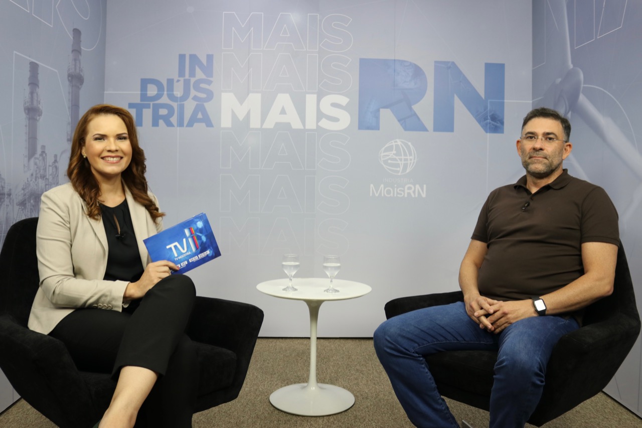 Programa Indústria Mais RN, produzido pela TV Indústria da FIERN, entrevista o empresário Sérgio Freire