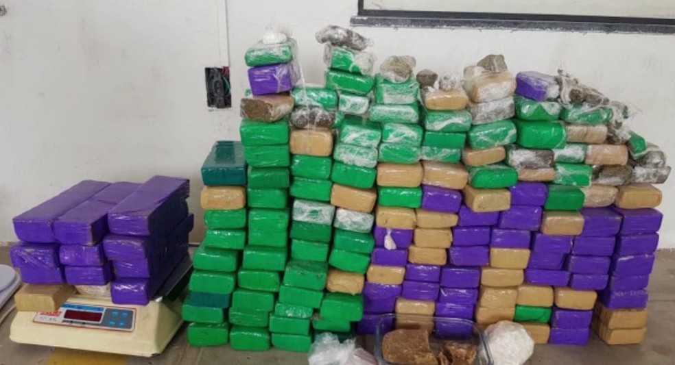 VÍDEO: Polícia Militar apreende mais de 120 kg de drogas em Natal