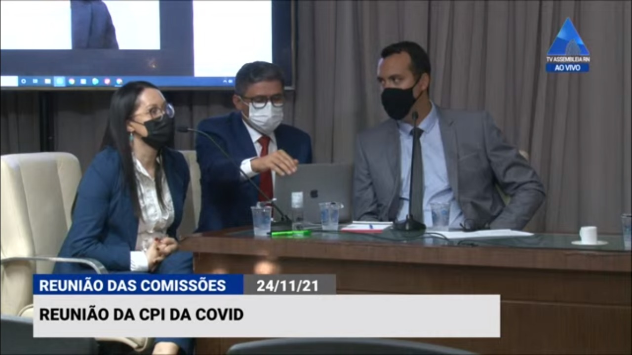 AO VIVO: CPI da Covid no RN ouve ex-secretária afastada na Operação Lectus