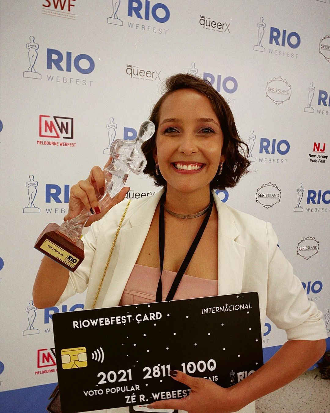 Websérie de atriz potiguar conquista prêmio em um dos maiores festivais do mundo