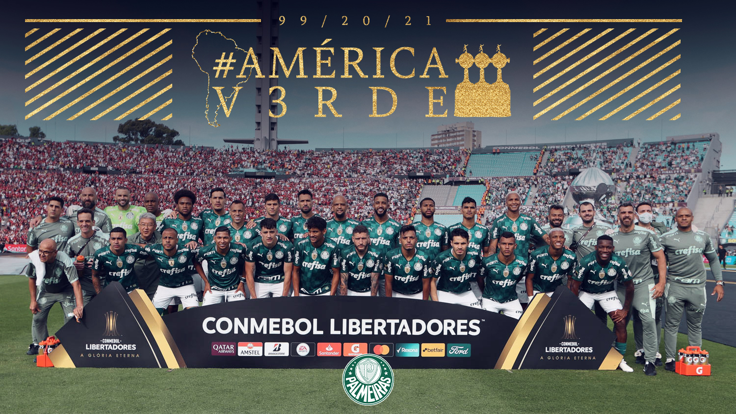 Palmeiras vence Flamengo e é tricampeão da Libertadores