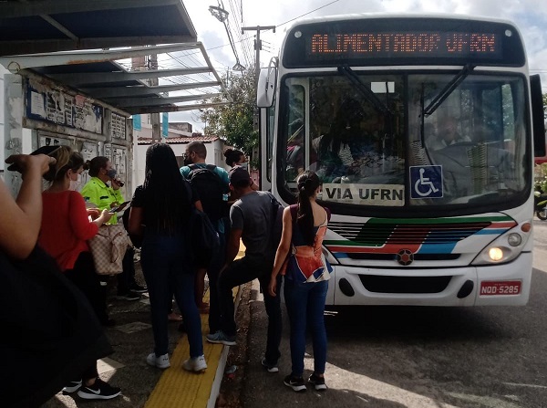 Estudantes farão mobilização para cobrar gratuidade do ônibus circular da UFRN