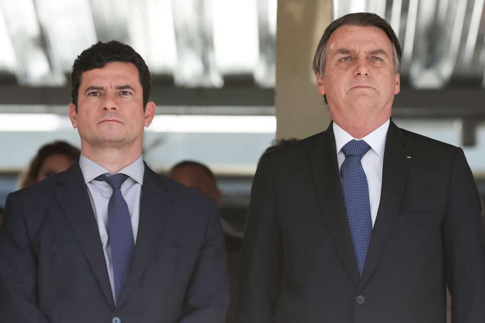 “Moro é palhaço, está mentindo e não tem caráter”, diz Bolsonaro
