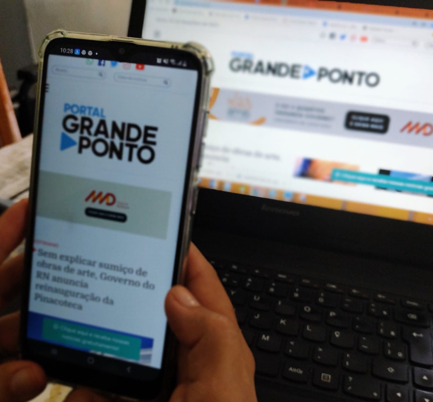 Portal Grande Ponto soma mais de meio milhão de acessos em novembro