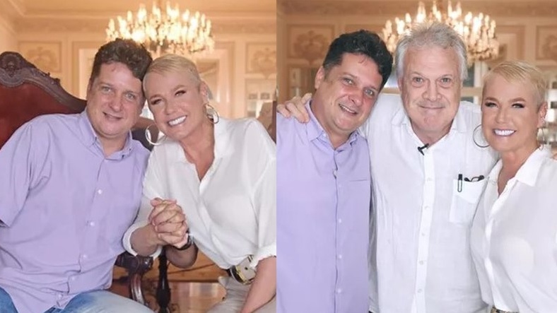 Xuxa reencontra ator mirim com quem fez cena de sexo em filme; veja