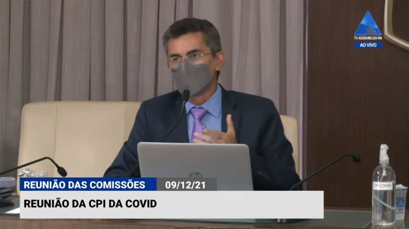 AO VIVO: Acompanhe a apresentação do relatório final da CPI da Covid na Assembleia Legislativa do RN