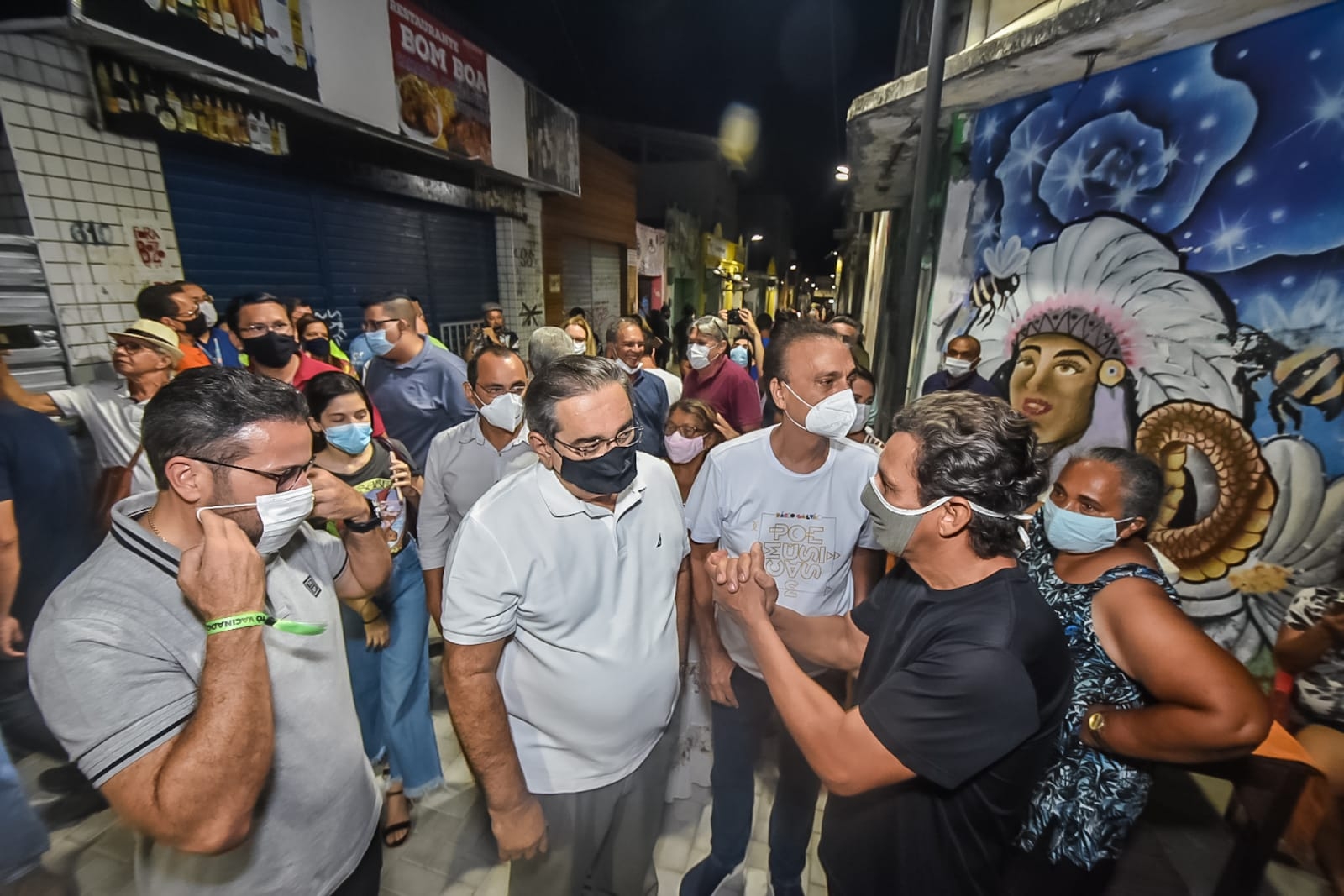 Beco da Lama é entregue após requalificação; 17 artistas potiguares farão novas pinturas em grafite
