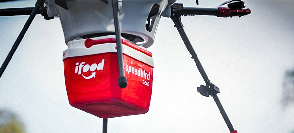 Estado do Nordeste passa a contar com entrega do Ifood feita por drone