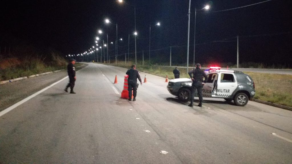 Após várias ocorrências, PM faz patrulhamento durante madrugada no acesso sul do aeroporto
