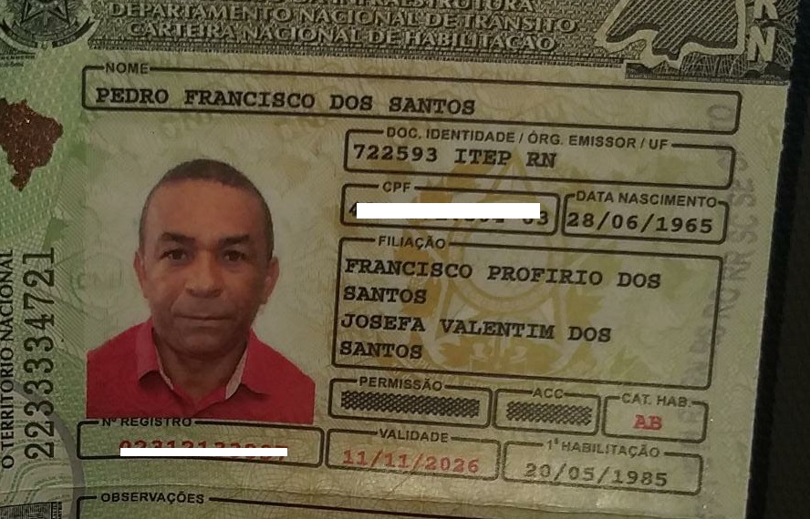 Empresário assassinado em Natal foi vice-prefeito de cidade do RN