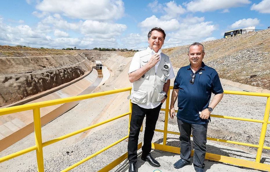 Bolsonaro no RN: Presidente virá em fevereiro para chegada das águas do Rio São Francisco