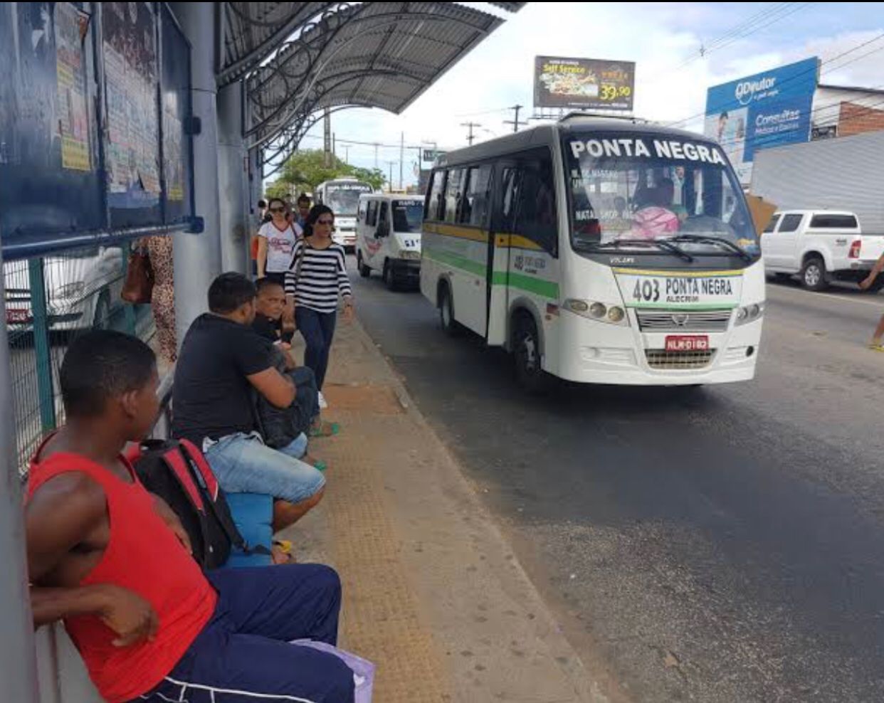Com greve dos ônibus, população de Natal fica afetada